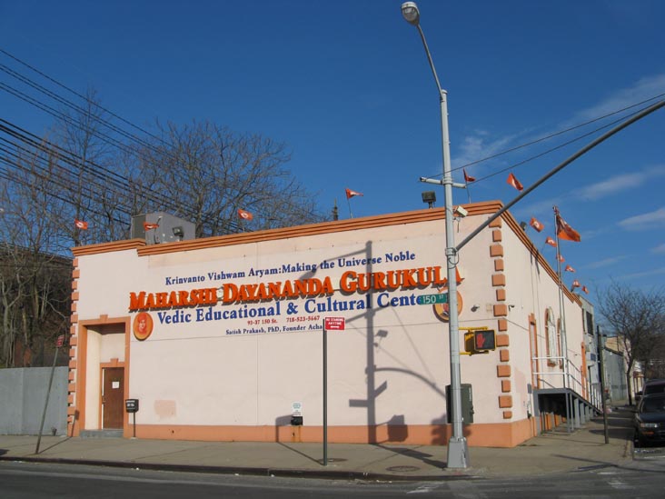 Maharshi Dayananda Gurukula Vedic Educational & Cultural Center, 93-37 150th Street, Jamaica, Queens