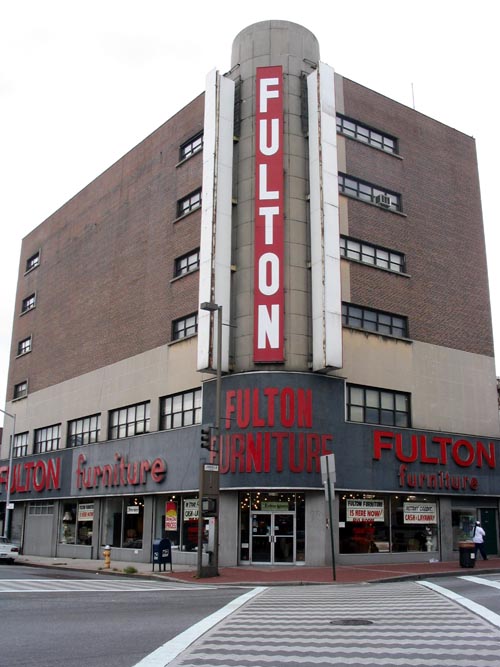 Fulton Furniture, 168th Street and Jamaica Avenue, SW Corner, Jamaica, Queens