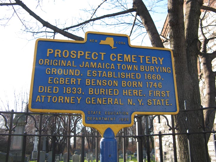 Prospect Cemetery, York College, Jamaica, Queens