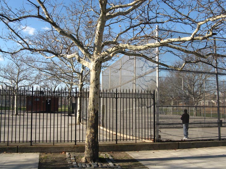 Fajardo Playground, Booth Memorial Avenue and Kissena Boulevard, NW Corner, Kissena Corridor Park, Flushing, Queens, December 16, 2009