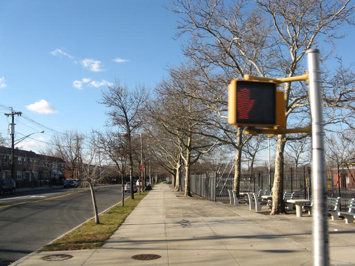 Fajardo Playground, Booth Memorial Avenue and Kissena Boulevard, NW Corner, Kissena Corridor Park, Flushing, Queens, December 16, 2009