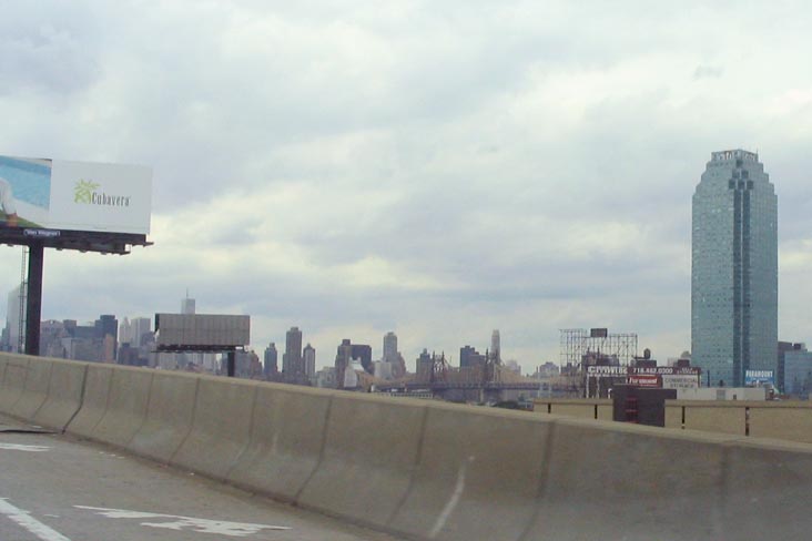 Citibank Building From the Long Island Expressway, One Court Square, Long Island City, Queens
