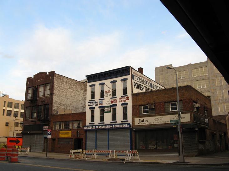 Jackson Avenue and Dutch Kills Street, SE Corner, Long Island City, Queens, May 11, 2009