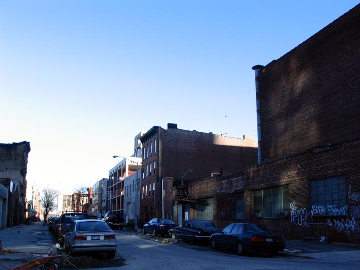 Looking East Down 47th Road From 5th Street, Hunters Point, Long Island City, Queens