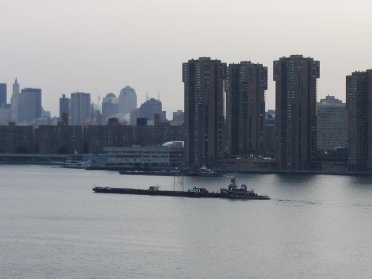 Midtown Manhattan From Avalon Riverview, 2-01 50th Avenue, Hunters Point, Long Island City, Queens, July 4, 2004