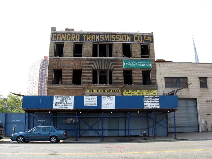 Cangro Transmission Company Building, 10-23 Jackson Avenue, Hunters Point, Long Island City, Queens, May 7, 2008