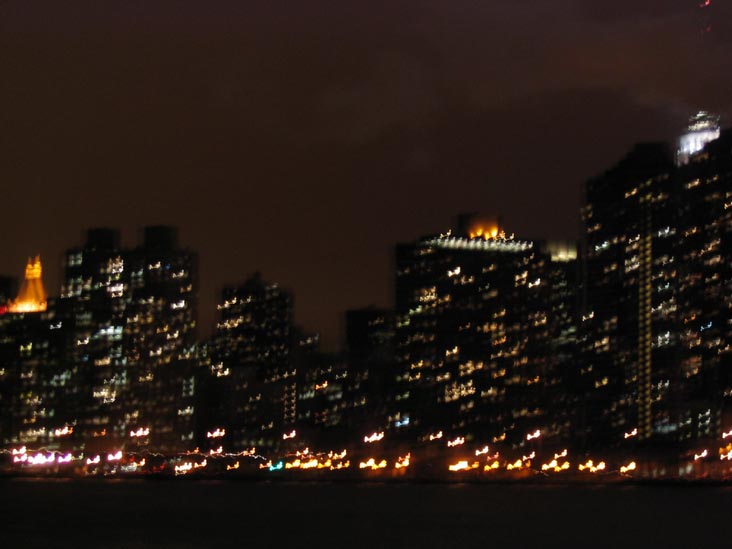 Midtown Manhattan From Gantry Plaza State Park, Hunters Point, Long Island City, Queens, January 26, 2004