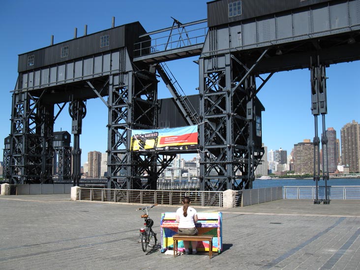 "Play Me, I'm Yours," Gantry Plaza State Park, Hunters Point, Long Island City, Queens, July 2, 2010