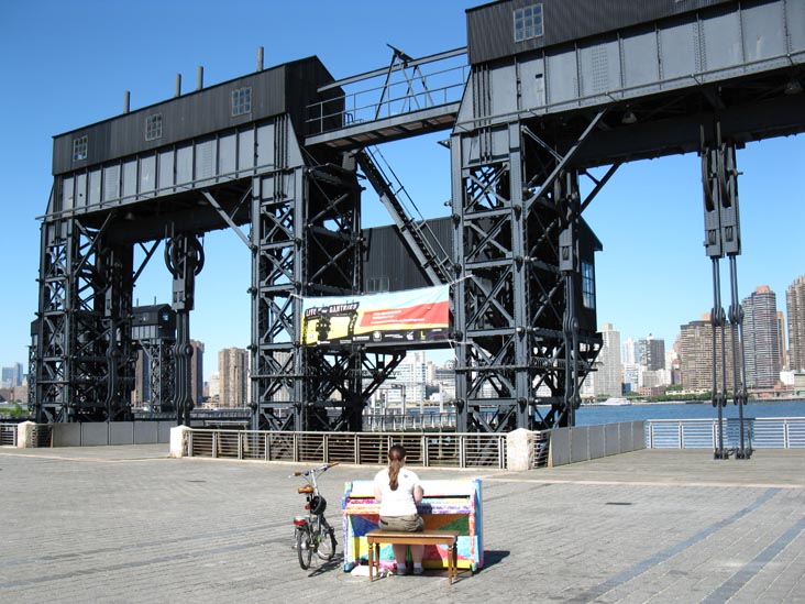 "Play Me, I'm Yours," Gantry Plaza State Park, Hunters Point, Long Island City, Queens, July 2, 2010