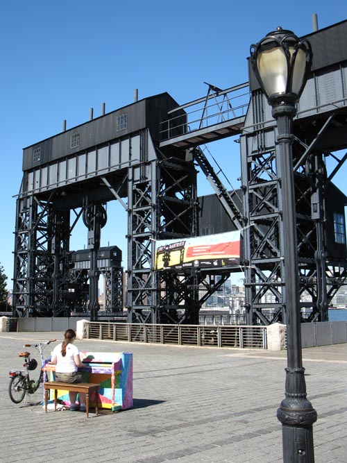 "Play Me, I'm Yours," Gantry Plaza State Park, Hunters Point, Long Island City, Queens, July 2, 2010