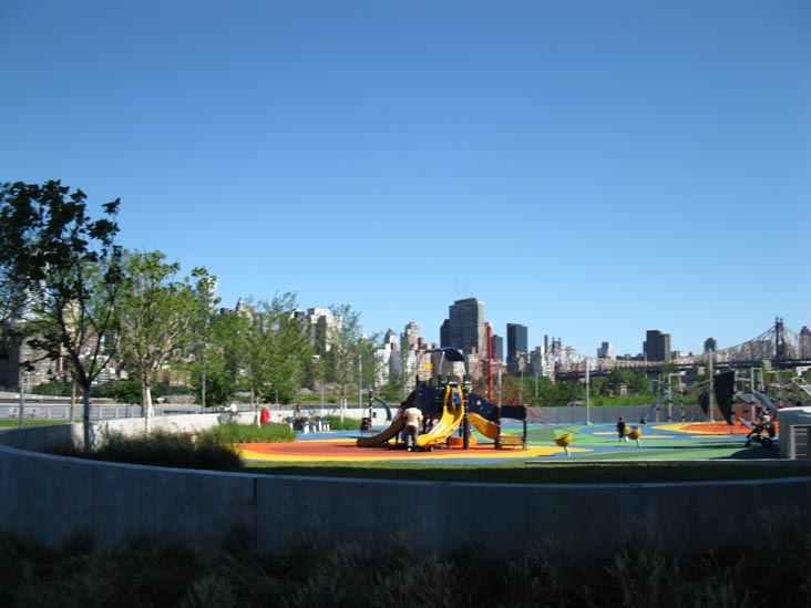 Children's Play Area, North Recreation and Interpretive Area, Gantry Plaza State Park, Hunters Point, Long Island City, Queens, July 2, 2010