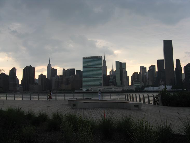 North Recreation and Interpretive Area, Gantry Plaza State Park, Hunters Point, Long Island City, Queens, July 28, 2009