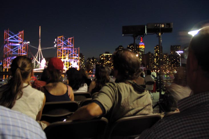 Mabou Mines' "Song for New York," Gantry Plaza State Park, Hunters Point, Long Island City, Queens, September 4, 2007