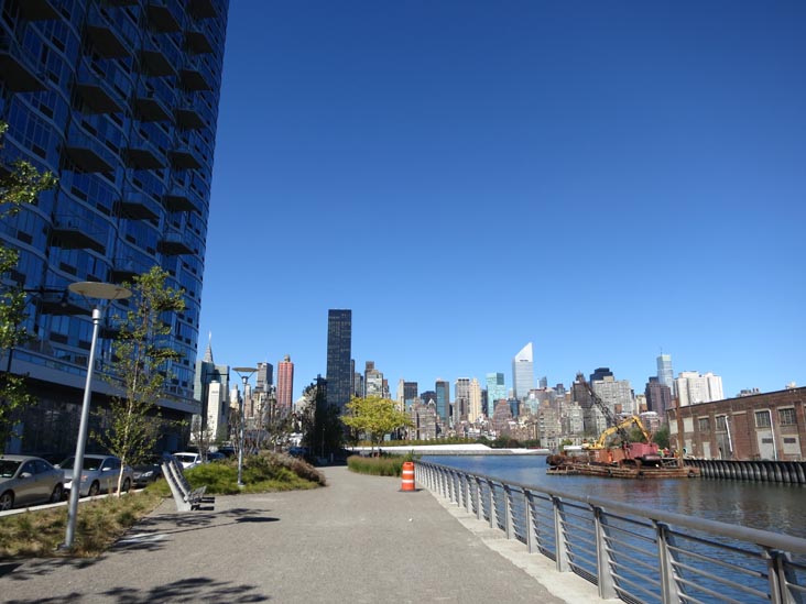 Anable Basin, Gantry Plaza State Park, Hunters Point, Long Island City, Queens, September 28, 2013