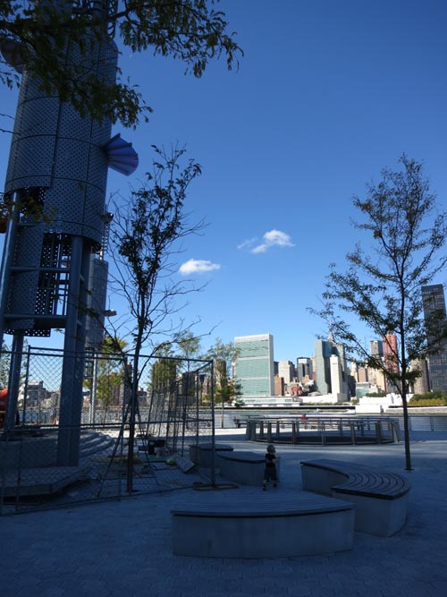 Gantry Plaza State Park, Hunters Point, Long Island City, Queens, September 28, 2013