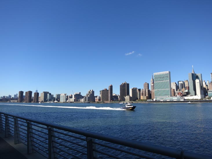 Gantry Plaza State Park, Hunters Point, Long Island City, Queens, September 28, 2013