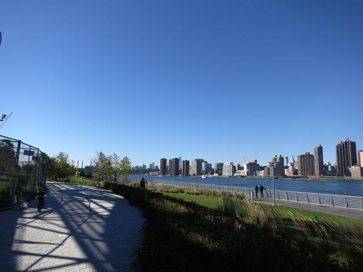 Gantry Plaza State Park, Hunters Point, Long Island City, Queens, September 28, 2013