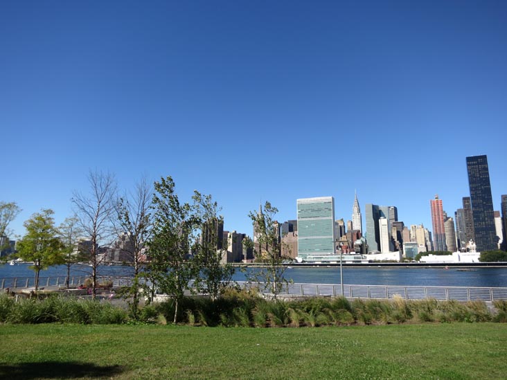 Gantry Plaza State Park, Hunters Point, Long Island City, Queens, September 28, 2013