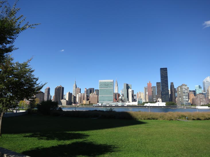 Gantry Plaza State Park, Hunters Point, Long Island City, Queens, September 28, 2013