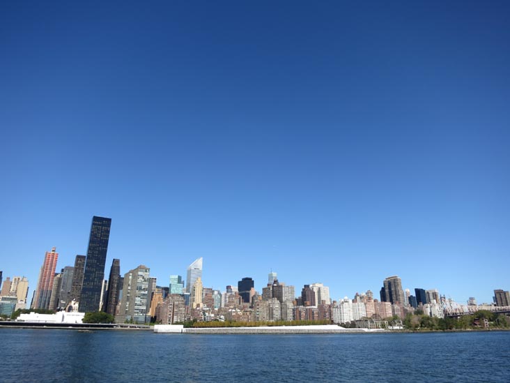 Roosevelt Island From Gantry Plaza State Park, Hunters Point, Long Island City, Queens, September 28, 2013
