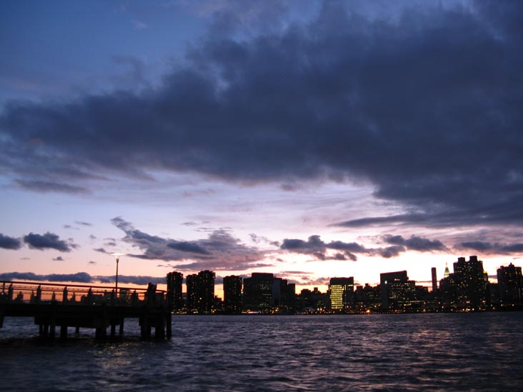 Midtown Manhattan From Gantry Plaza State Park, Hunters Point, Long Island City, Queens, September 30, 2009