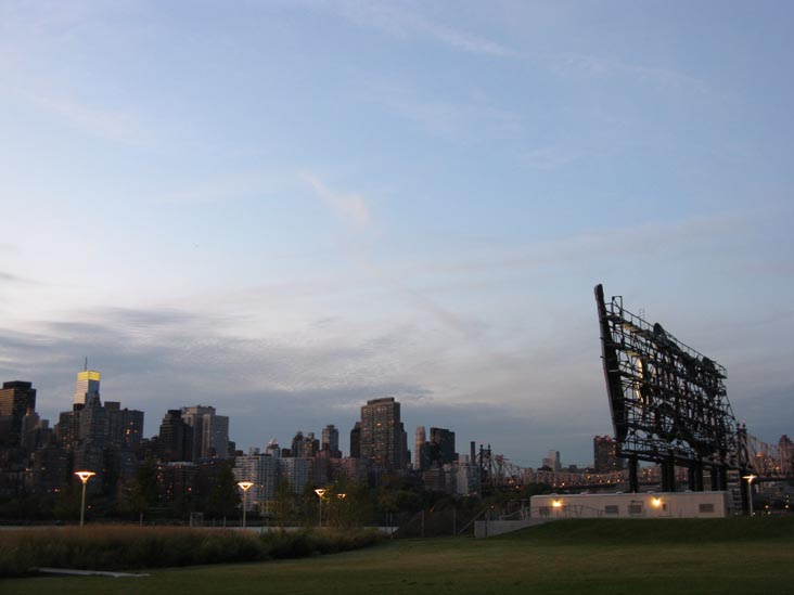 Pepsi-Cola Sign, North Recreation and Interpretive Area, Gantry Plaza State Park, Hunters Point, Long Island City, Queens, October 6, 2009