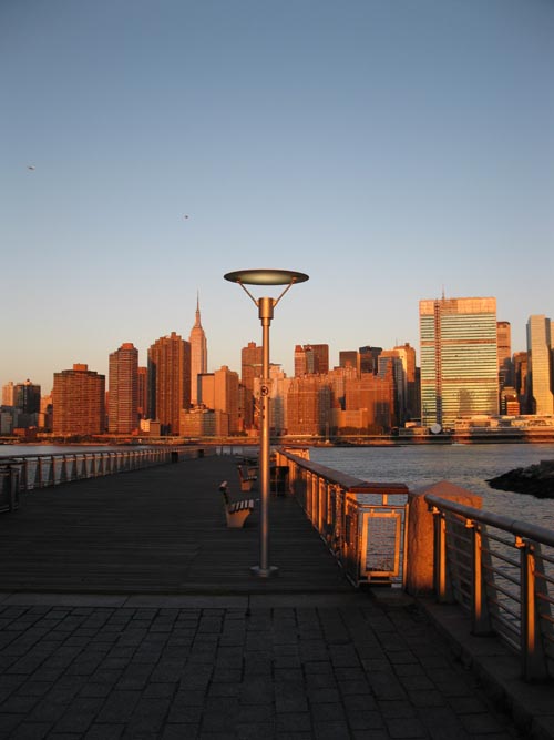Gantry Plaza State Park, Hunters Point, Long Island City, Queens, October 23, 2010