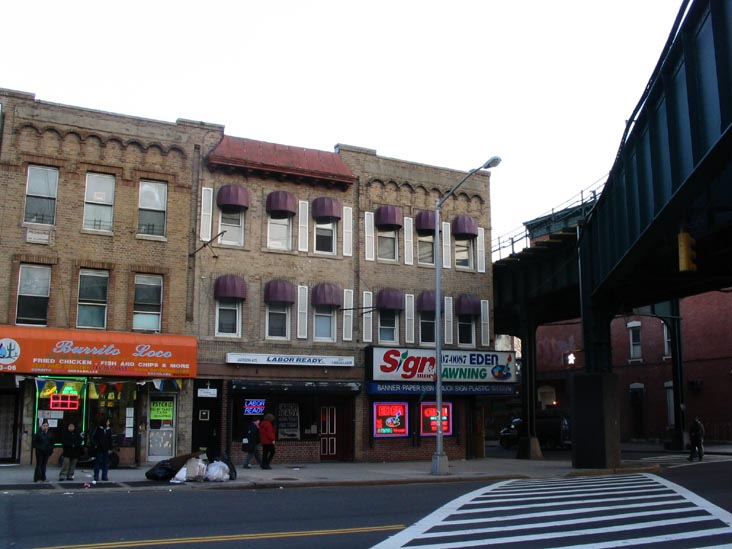 Davis Street and Jackson Avenue, NE Corner, Hunters Point, Long Island City, Queens