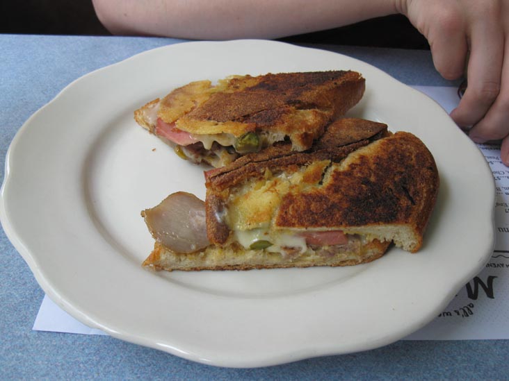 Cubano Sandwich, M. Wells Diner, 21-17 49th Avenue, Hunters Point, Long Island City, Queens