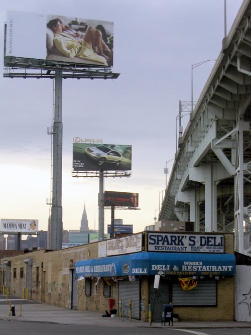 Spark's Deli, Borden Avenue, Hunters Point, Long Island City, Queens, March 14, 2004