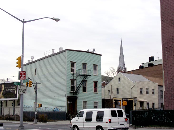 Kent Street and McGuinness Boulevard, Greenpoint, Brooklyn, March 14, 2004