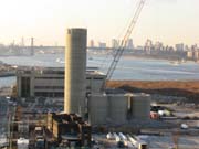 Taking Down the Norval Cement Silos, Hunters Point, Long Island City, Queens, 2003-2004