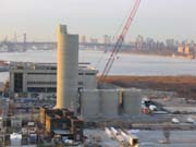 Taking Down the Norval Cement Silos, Hunters Point, Long Island City, Queens, 2003-2004