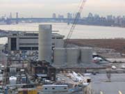 Taking Down the Norval Cement Silos, Hunters Point, Long Island City, Queens, 2003-2004