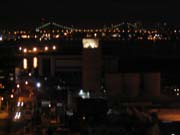 Taking Down the Norval Cement Silos, Hunters Point, Long Island City, Queens, 2003-2004