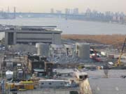 Taking Down the Norval Cement Silos, Hunters Point, Long Island City, Queens, 2003-2004