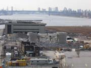 Taking Down the Norval Cement Silos, Hunters Point, Long Island City, Queens, 2003-2004