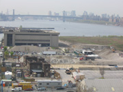 Taking Down the Norval Cement Silos, Hunters Point, Long Island City, Queens, 2003-2004