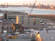 Taking Down the Norval Cement Silos, Hunters Point, Long Island City, Queens, 2003-2004