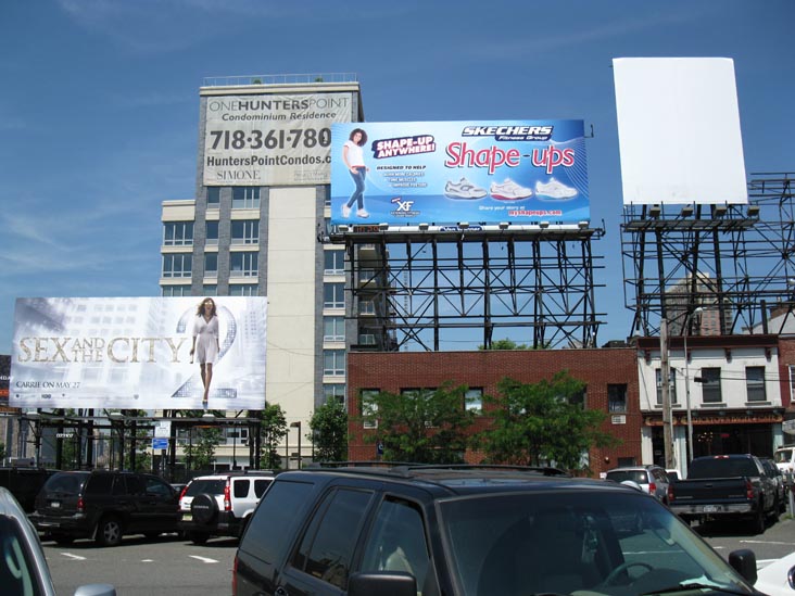 Billboards, Vernon Boulevard Near Queens-Midtown Tunnel, Hunters Point, Long Island City, Queens, May 26, 2010