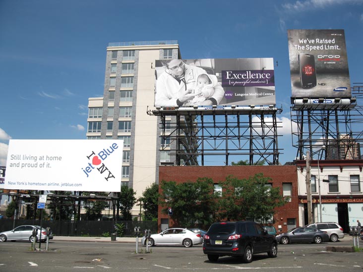 Billboards, Vernon Boulevard Near Queens-Midtown Tunnel, Hunters Point, Long Island City, Queens, July 2, 2011