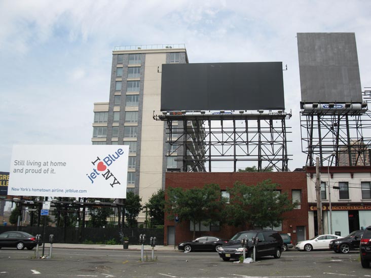 Billboards, Vernon Boulevard Near Queens-Midtown Tunnel, Hunters Point, Long Island City, Queens, July 23, 2011