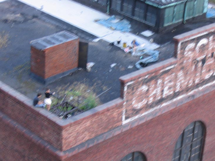 Schwartz Chemical Company Building (Former Pennsylvania Railroad Generating Plant), 2nd Street Between 50th and 51st Avenues, Hunters Point, Long Island City, Queens, July 4, 2004