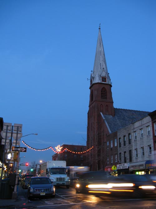 St. Mary's Roman Catholic Church, Vernon Boulevard and 49th Avenue, Hunters Point, Long Island City, Queens, December 18, 2008