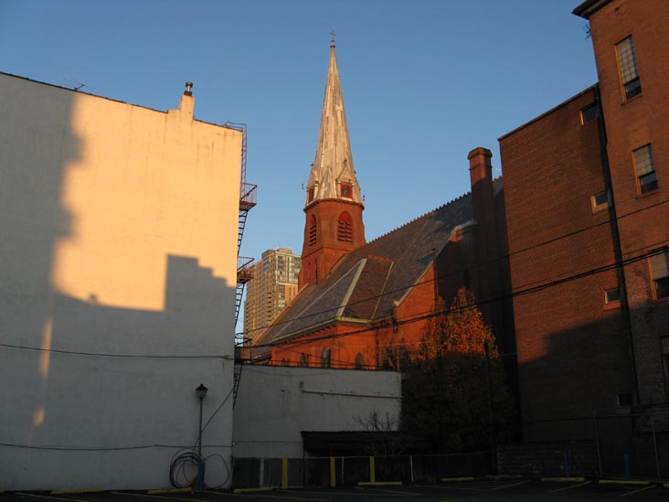 St. Mary's Roman Catholic Church, Vernon Boulevard and 49th Avenue, Hunters Point, Long Island City, Queens, December 6, 2009