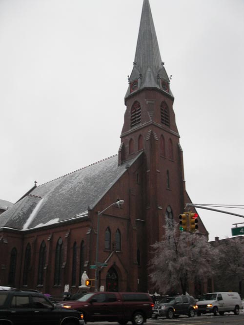 St. Mary's Roman Catholic Church, Vernon Boulevard and 49th Avenue, Hunters Point, Long Island City, Queens, February 2, 2011
