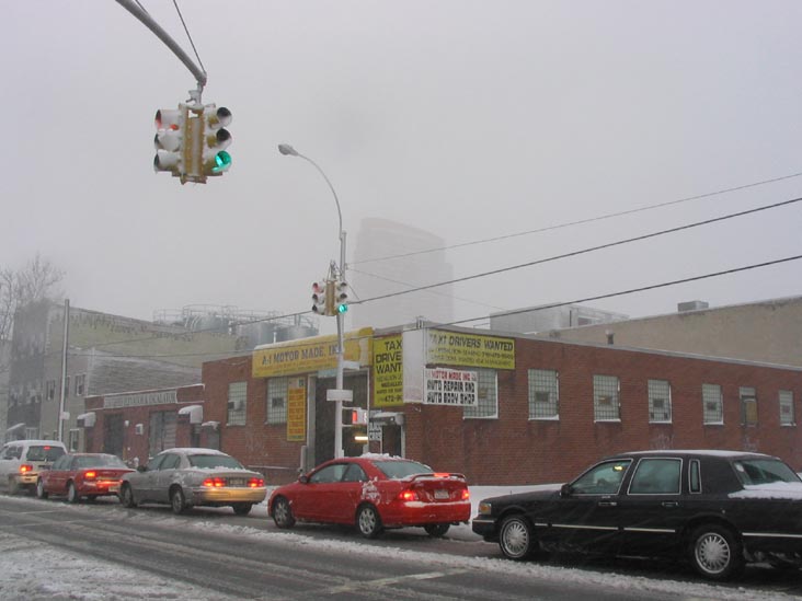 Taxi Drivers Wanted, Vernon Boulevard, Hunters Point, Long Island City, Queens, March 16, 2004