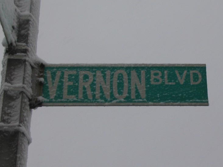 Vernon Boulevard, Hunters Point, Long Island City, Queens, March 16, 2004