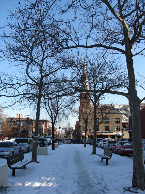 Vernon Mall, Hunters Point, Long Island City, Queens, March 3, 2009