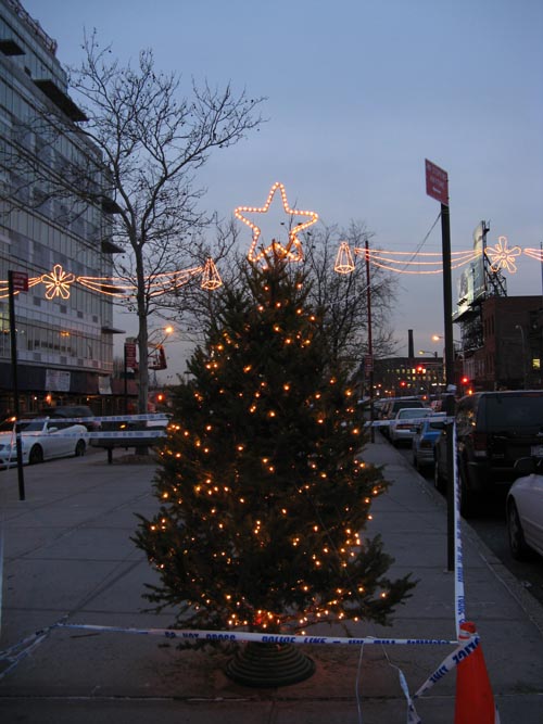 Vernon Mall, Hunters Point, Long Island City, Queens, December 8, 2009
